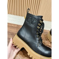 Valentino COMBAT BOOT Lace-up