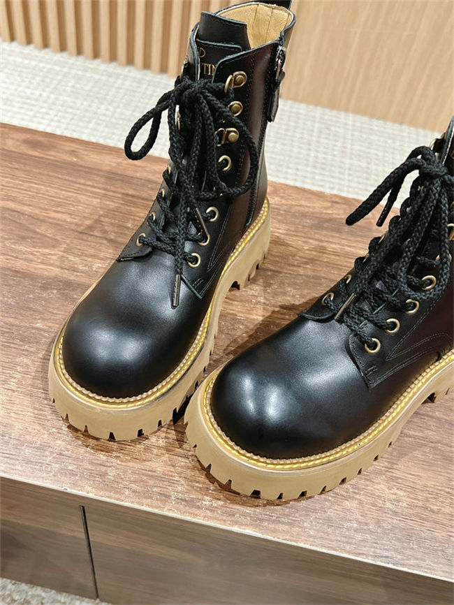 Valentino COMBAT BOOT Lace-up