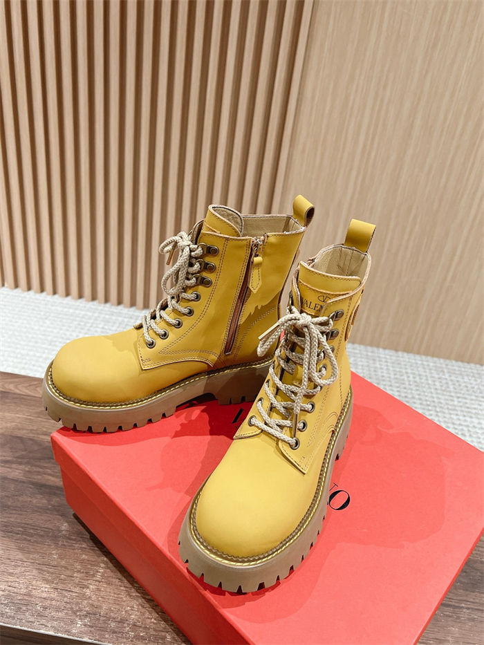 Valentino COMBAT BOOT Lace-up