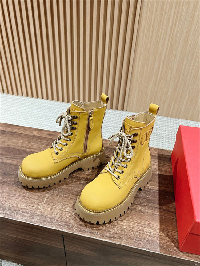 Valentino COMBAT BOOT Lace-up