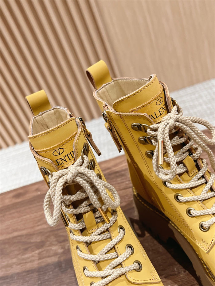 Valentino COMBAT BOOT Lace-up