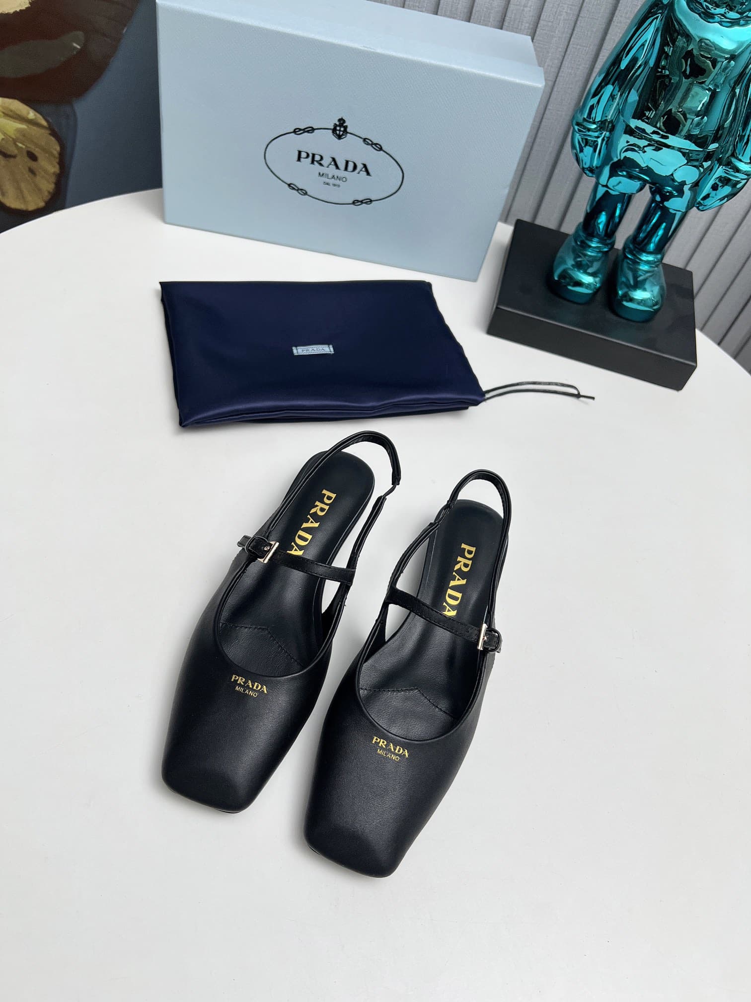 Prada Women's Slingback Flats