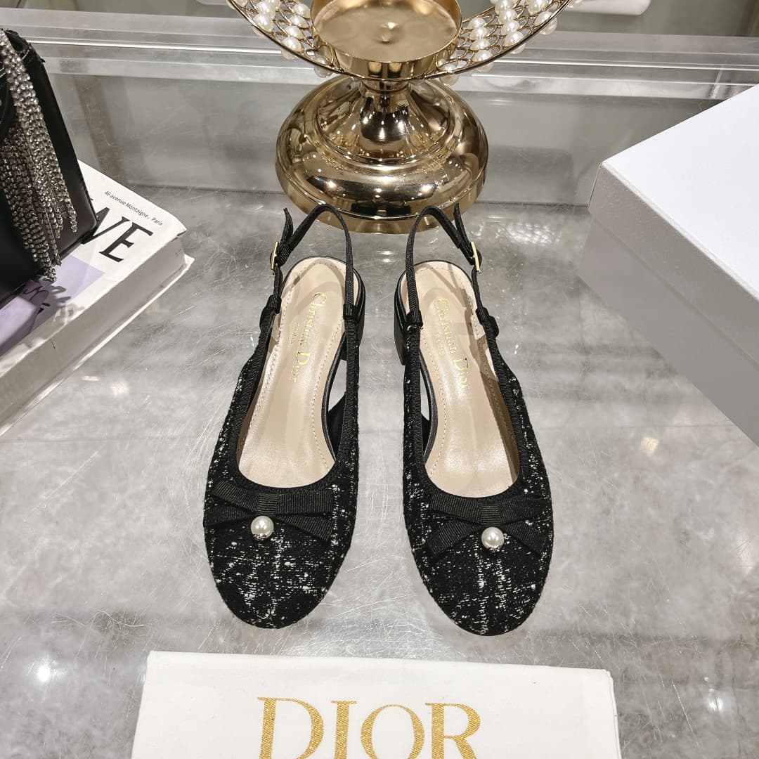 Dior Women's Slingback Pumps 35MM/60MM