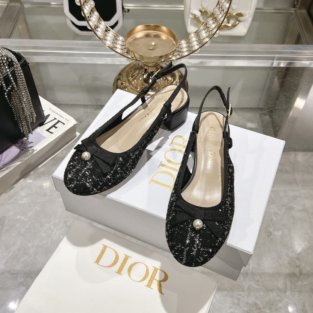 Dior Women's Slingback Pumps 35MM/60MM