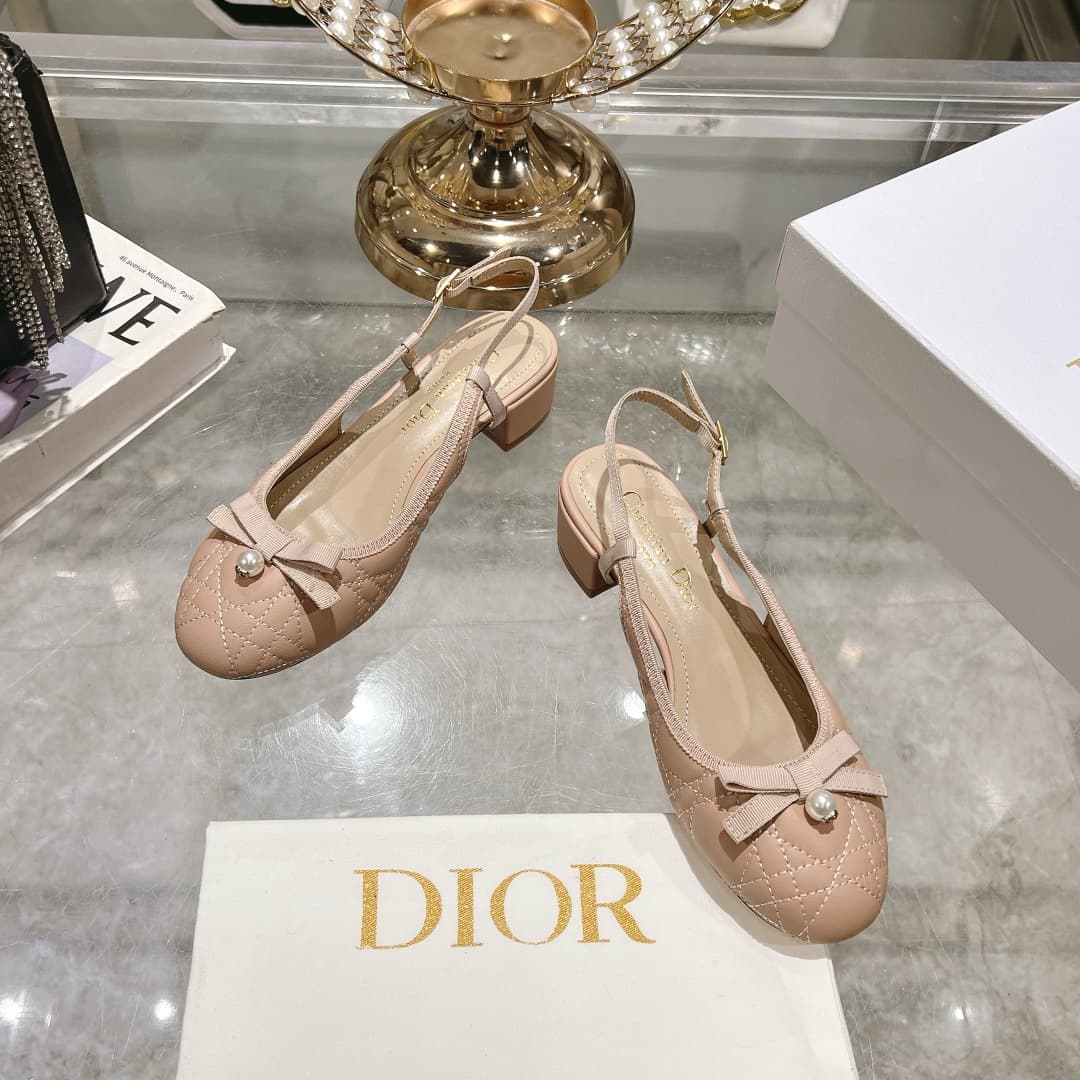 Dior Women's Slingback Pumps 35MM/60MM