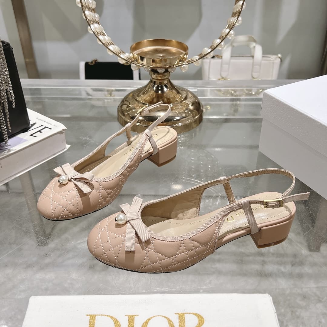 Dior Women's Slingback Pumps 35MM/60MM