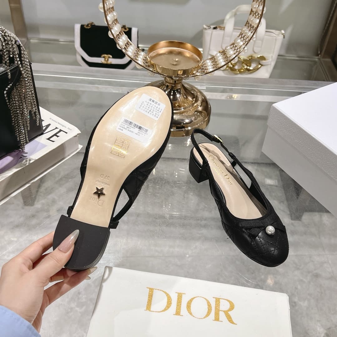 Dior Women's Slingback Pumps 35MM/60MM