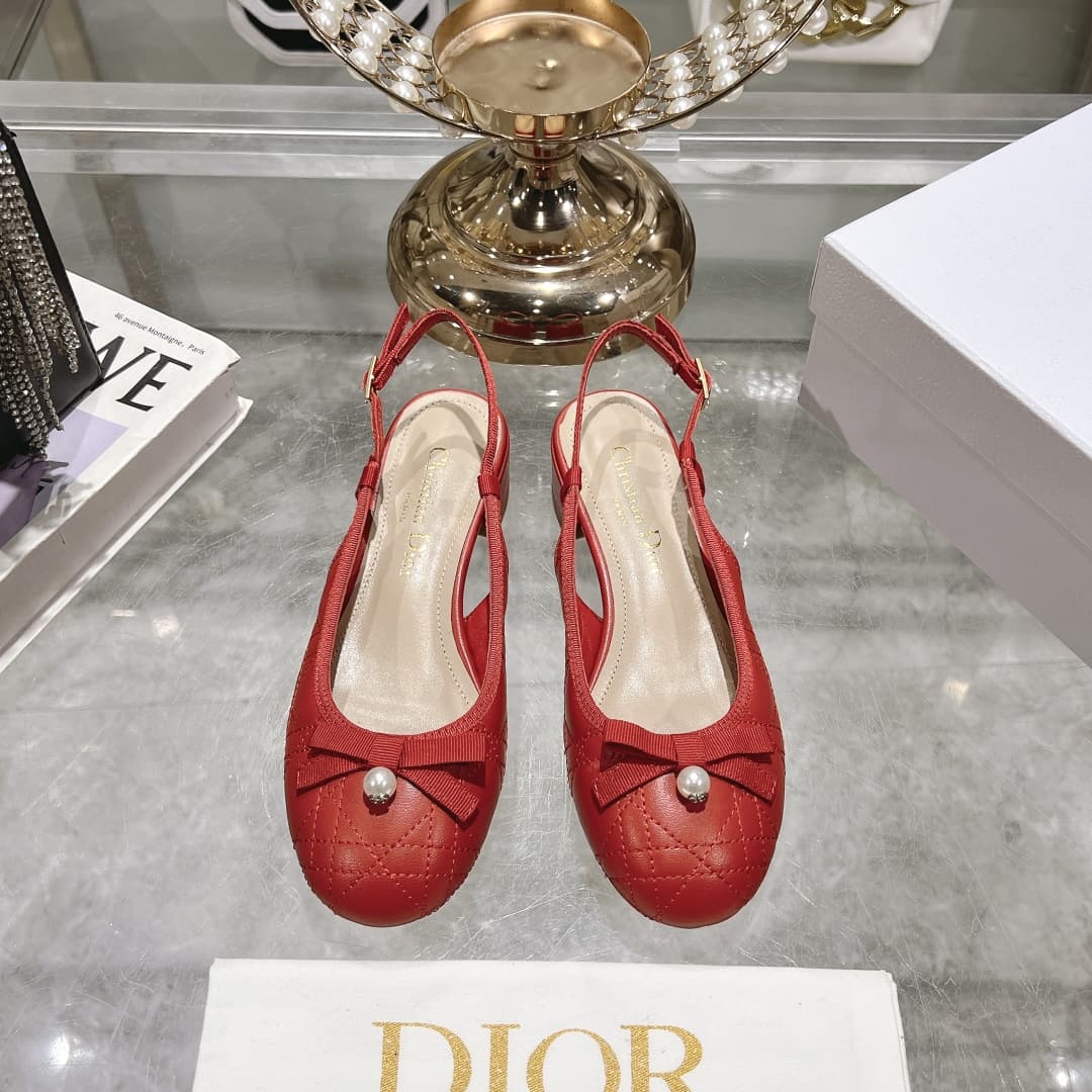 Dior Women's Slingback Pumps 35MM/60MM