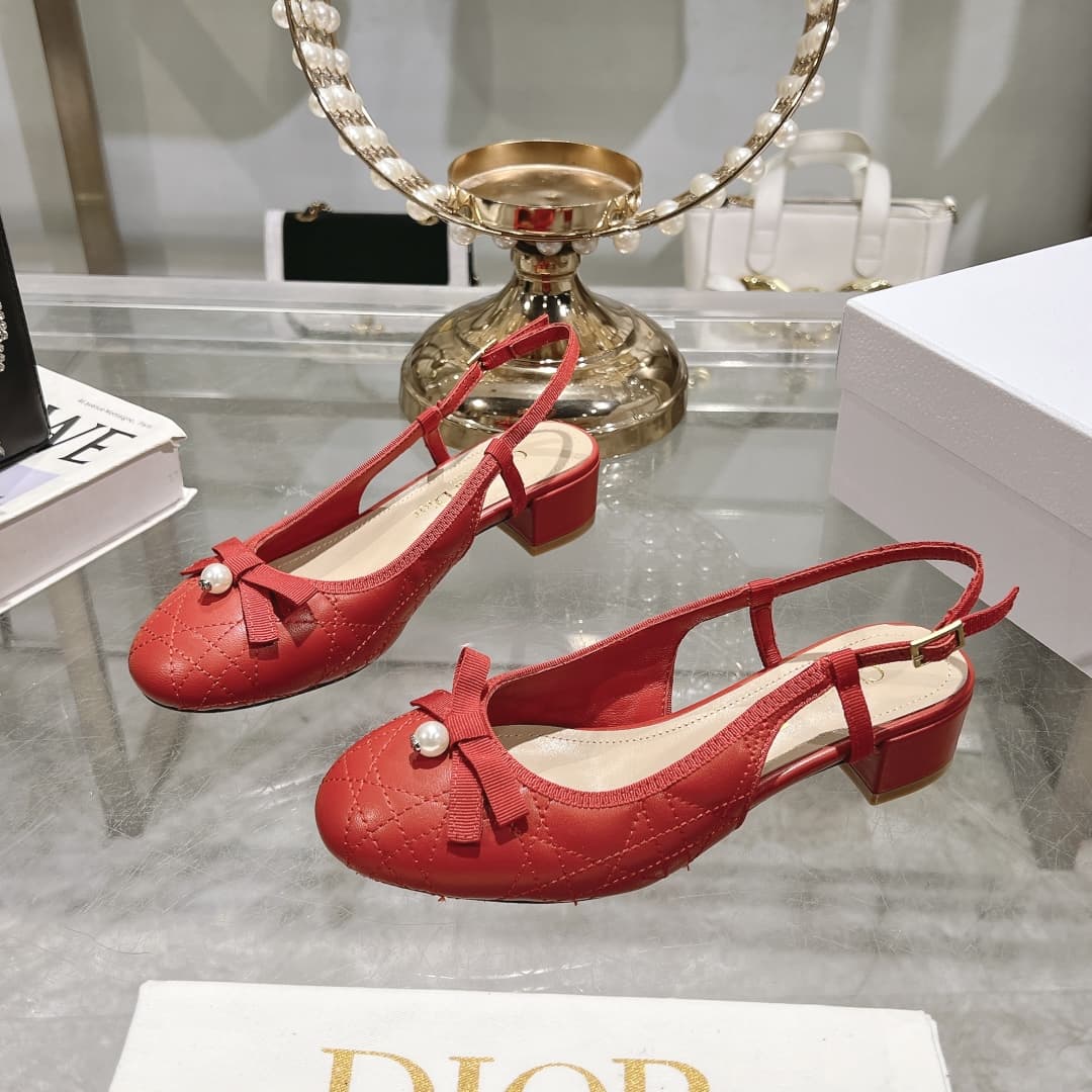 Dior Women's Slingback Pumps 35MM/60MM