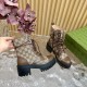 Gucci Women's Boots Lace Up