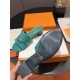 Hermes Giulia Sandals 45MM Suede