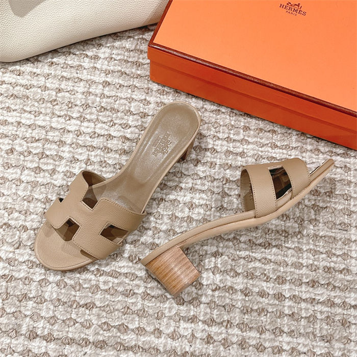 Hermes Oasis Sandals Epsom