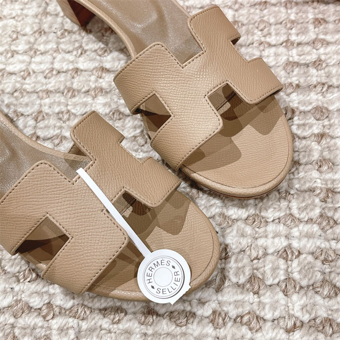 Hermes Oasis Sandals Epsom