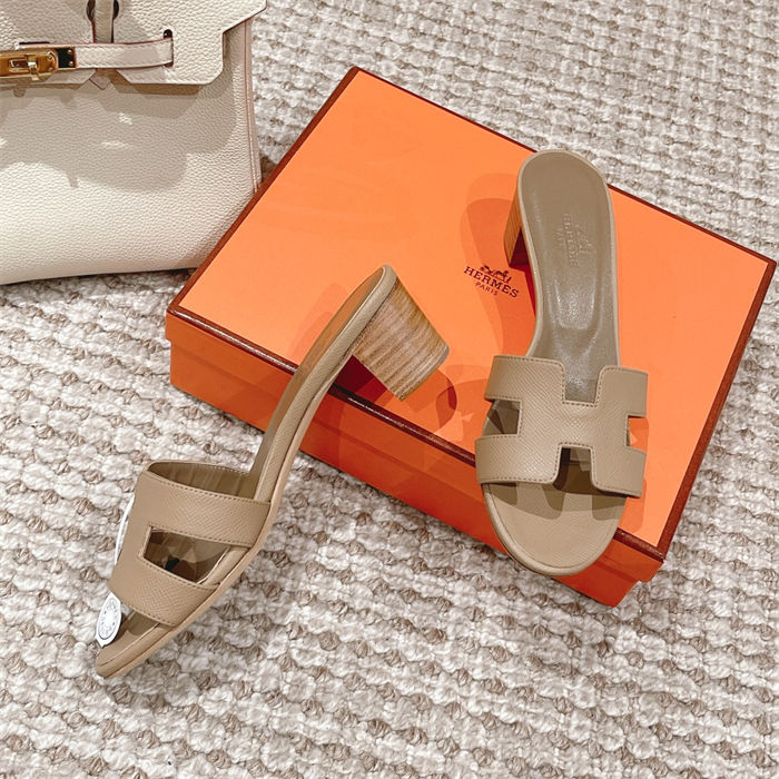 Hermes Oasis Sandals Epsom