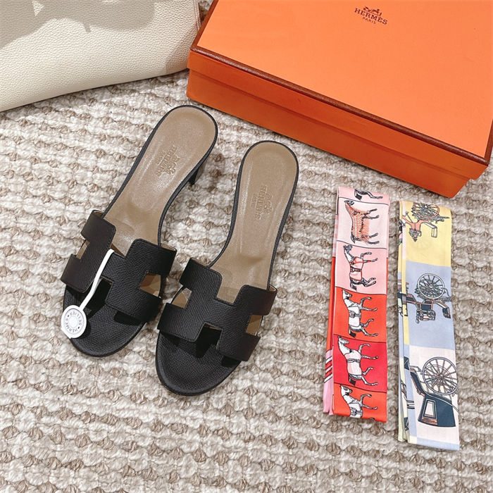 Hermes Oasis Sandals Epsom