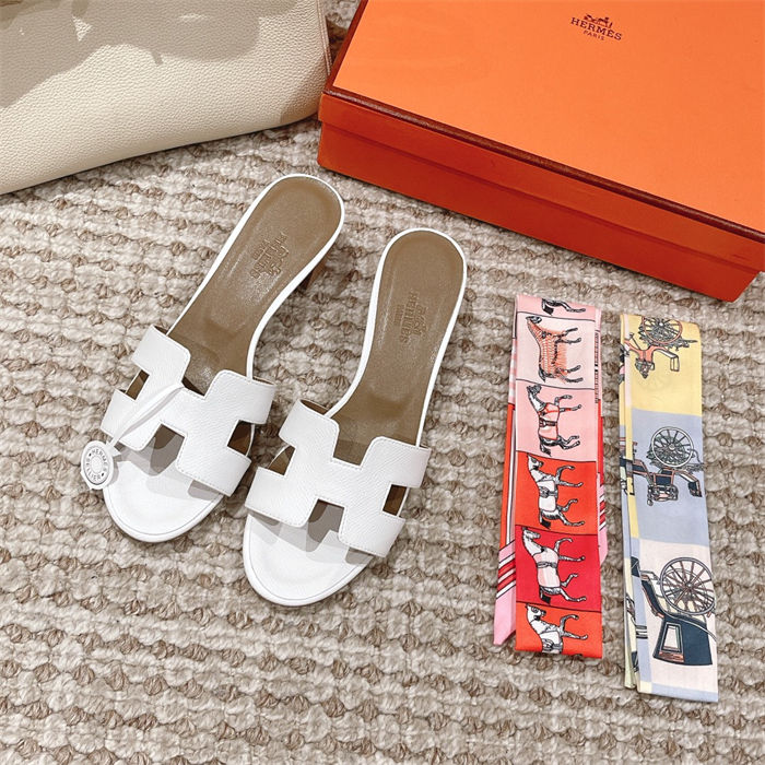 Hermes Oasis Sandals Epsom