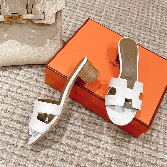 Hermes Oasis Sandals Epsom