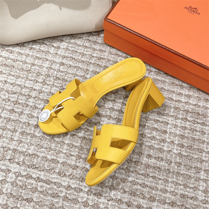 Hermes Oasis Sandals Epsom