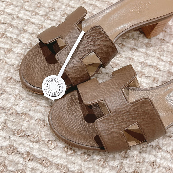 Hermes Oasis Sandals Epsom