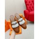 Hermes Mules Oz Fringed