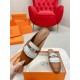 Hermes Mules Oz Fringed