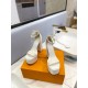 Louis Vuitton Platform Sandals Fame Patent