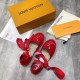 Louis Vuitton LV Escale Starboard Flat Espadrille Red