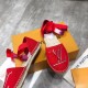 Louis Vuitton LV Escale Starboard Flat Espadrille Red