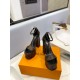 Louis Vuitton Platform Sandals Fame Monogram