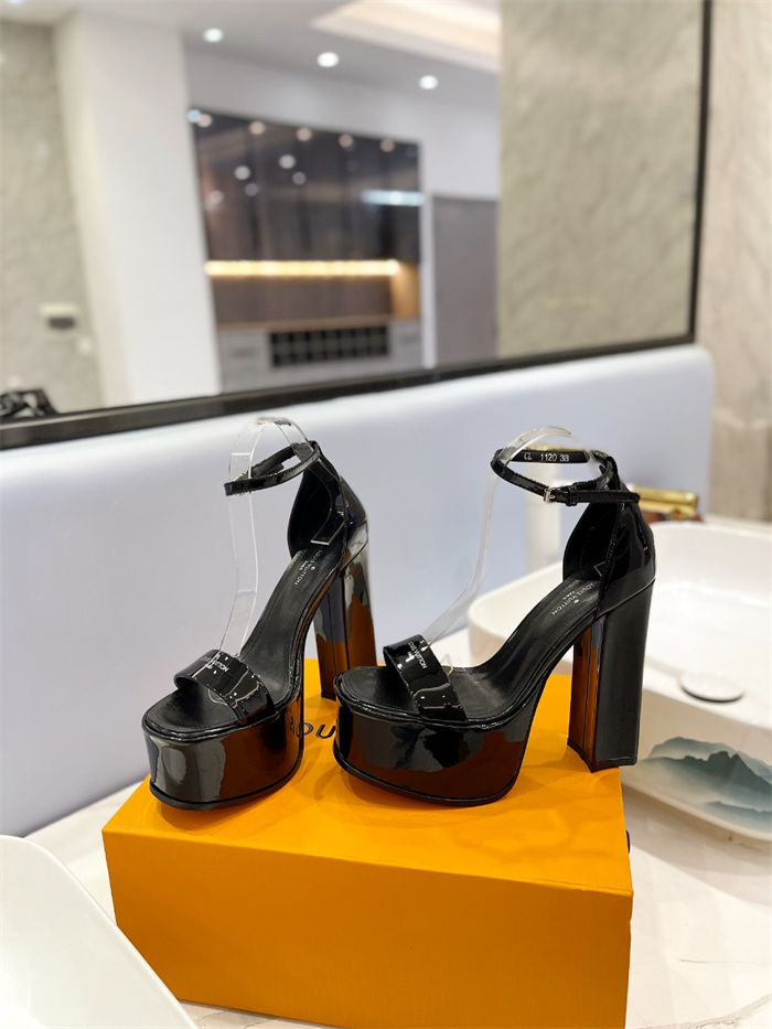 Louis Vuitton Platform Sandals Fame Patent