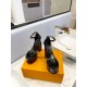 Louis Vuitton Platform Sandals Fame Patent