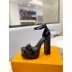 Louis Vuitton Platform Sandals Fame Patent