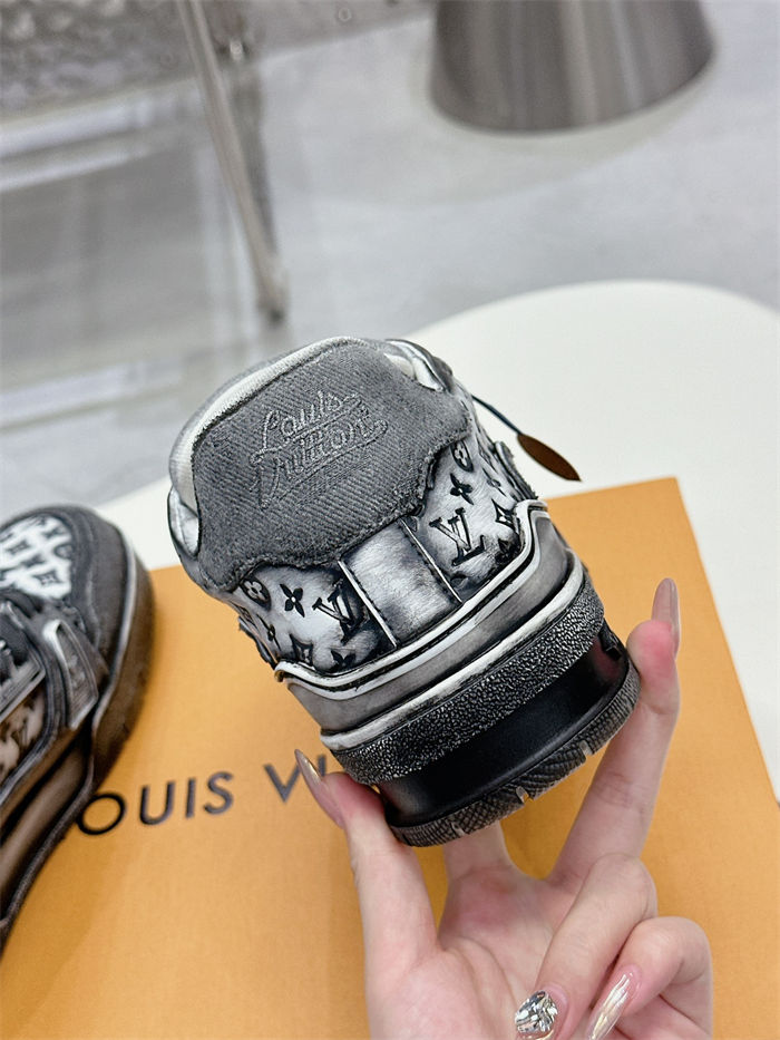 Louis Vuitton LV Trainer Sneaker Brushed