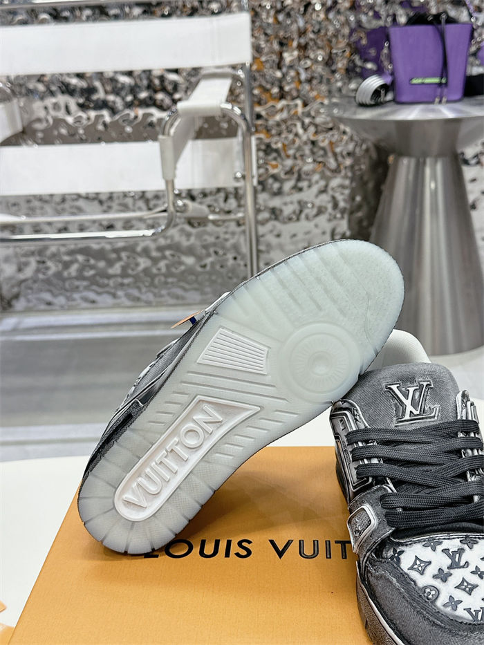 Louis Vuitton LV Trainer Sneaker Brushed