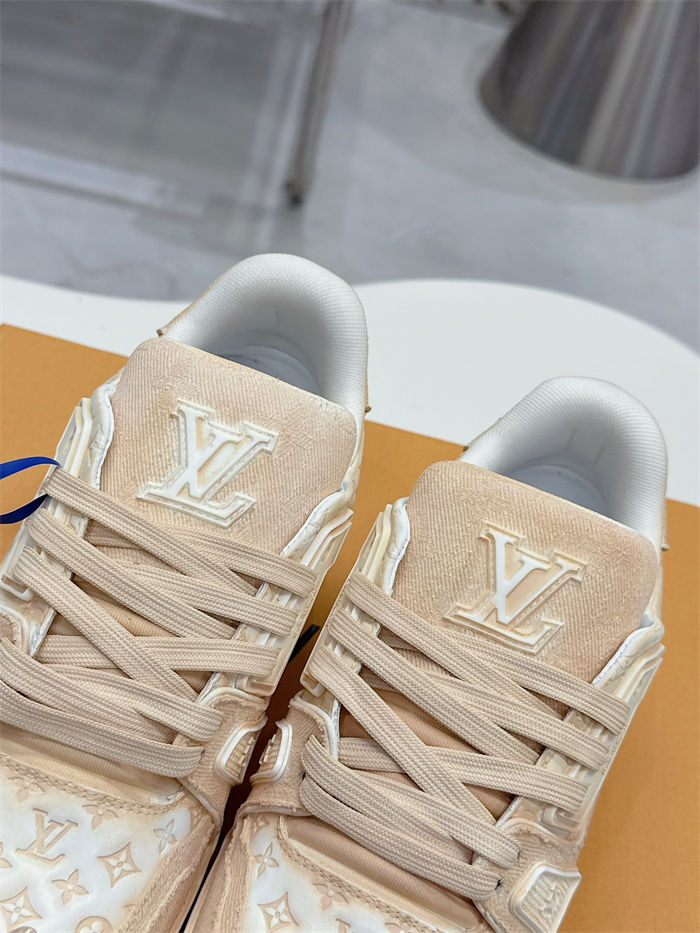 Louis Vuitton LV Trainer Sneaker Brushed