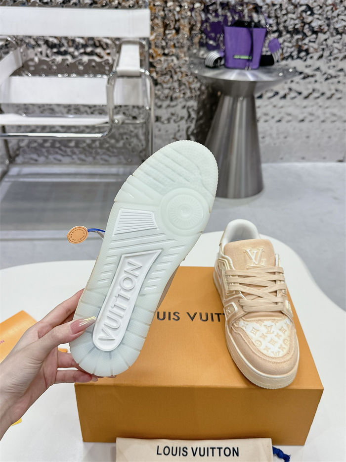 Louis Vuitton LV Trainer Sneaker Brushed