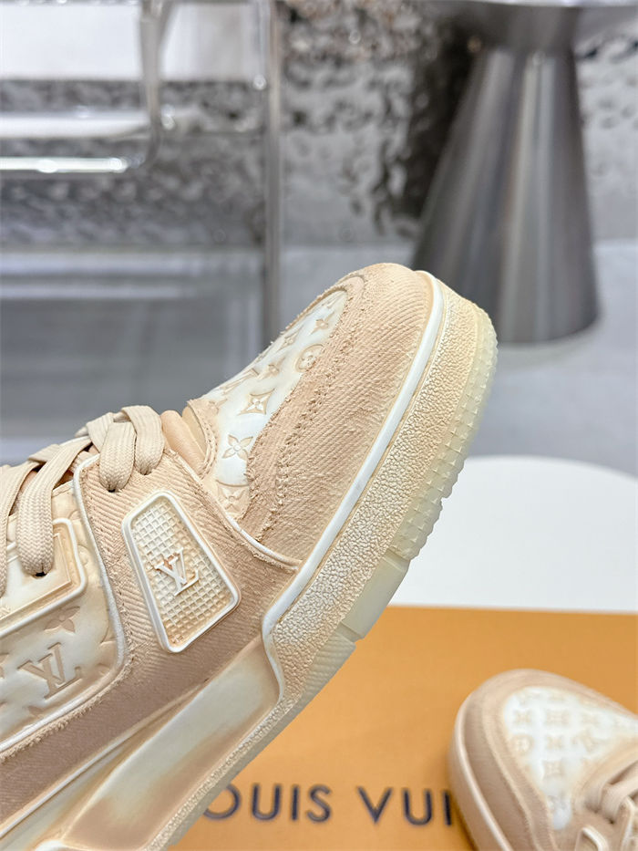 Louis Vuitton LV Trainer Sneaker Brushed