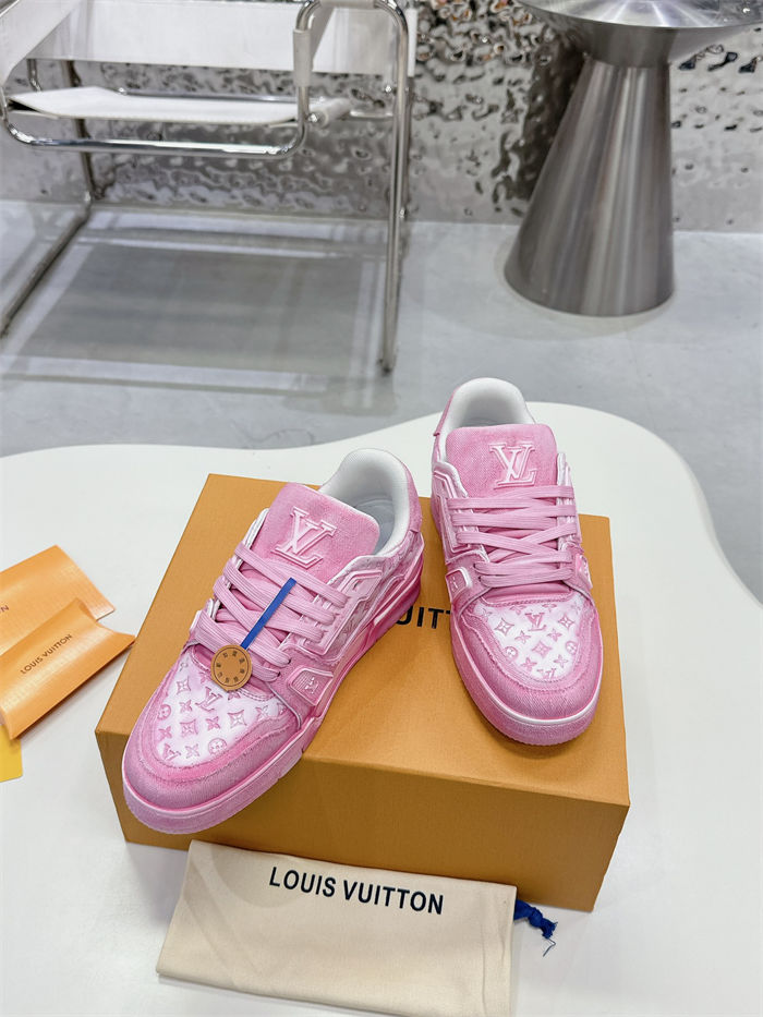 Louis Vuitton LV Trainer Sneaker Brushed