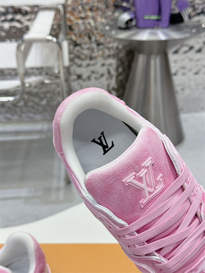 Louis Vuitton LV Trainer Sneaker Brushed