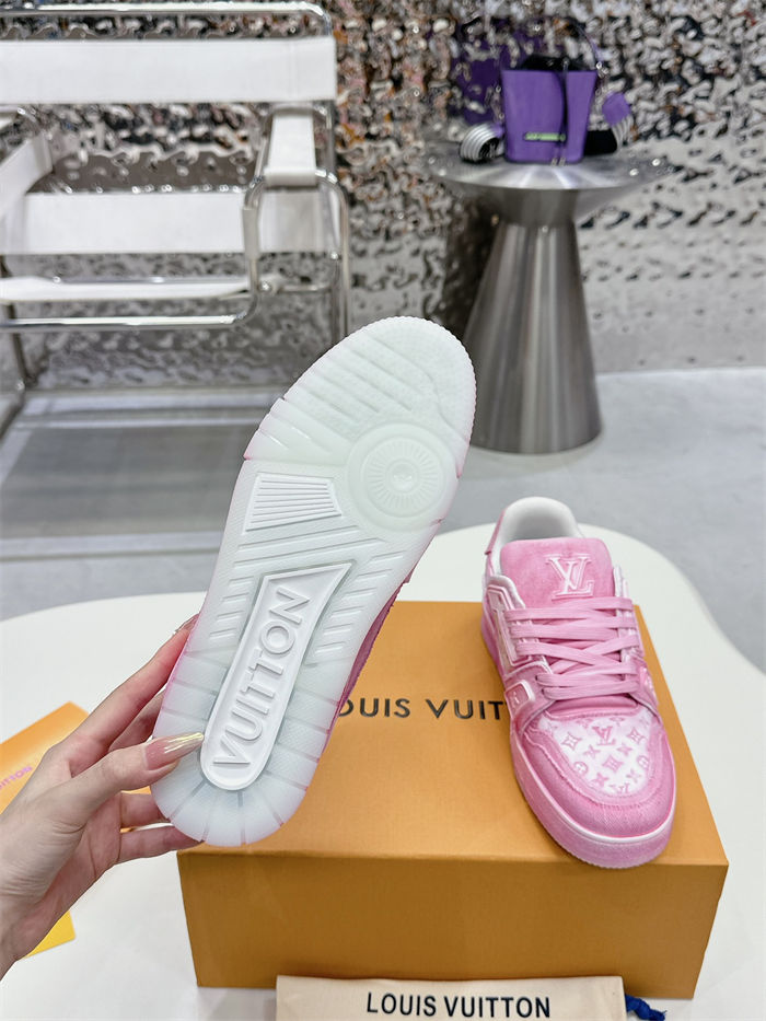 Louis Vuitton LV Trainer Sneaker Brushed