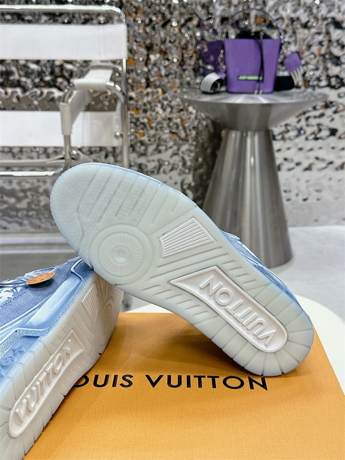 Louis Vuitton LV Trainer Sneaker Brushed