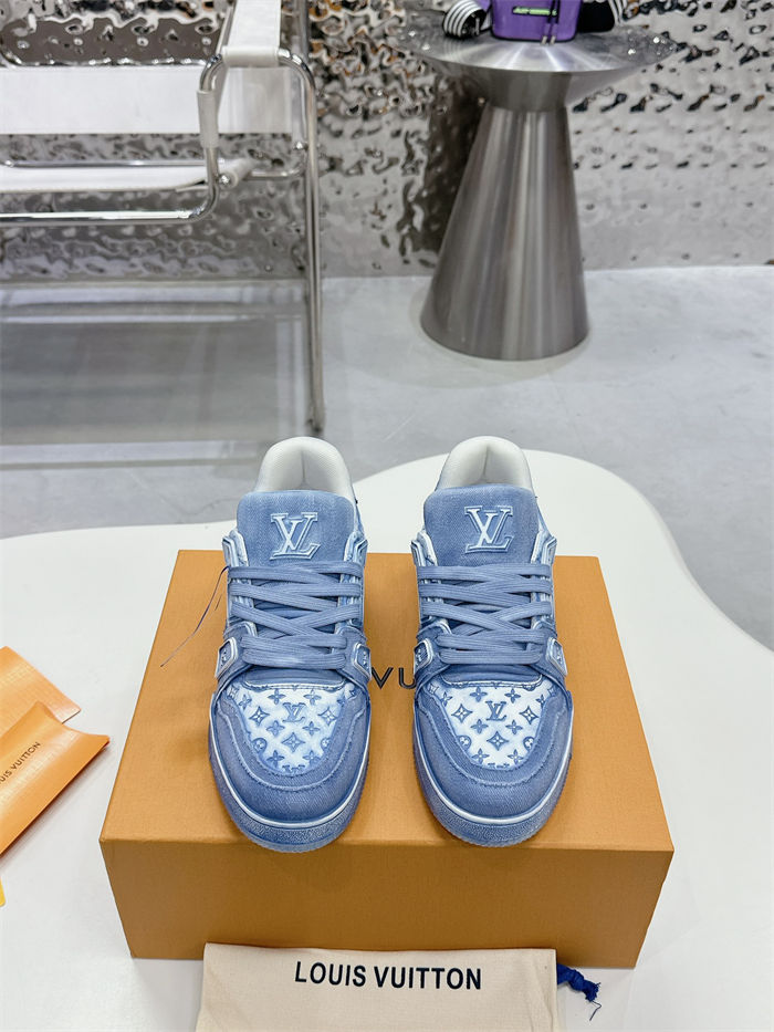 Louis Vuitton LV Trainer Sneaker Brushed