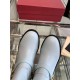 VALENTINO Vlogo Signature Calfskin Ankle Boot for Woman in White