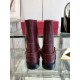 VALENTINO Vlogo Signature Calfskin Ankle Boot for Woman in Dark Red