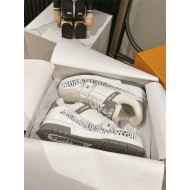 Louis Vuitton Men LV Trainer Sneaker Crocodile