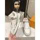 Louis Vuitton Men LV Trainer Sneaker Crocodile