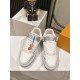 Louis Vuitton Men LV Trainer Sneaker Crocodile