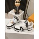 Louis Vuitton Men LV Trainer Sneaker Crocodile