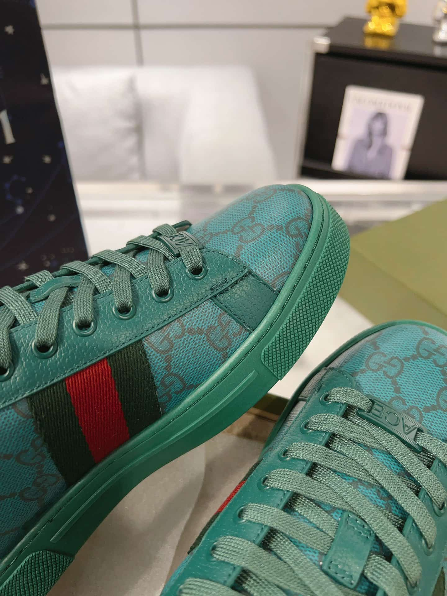 Gucci Ace Men Women Low-top Sneaker 