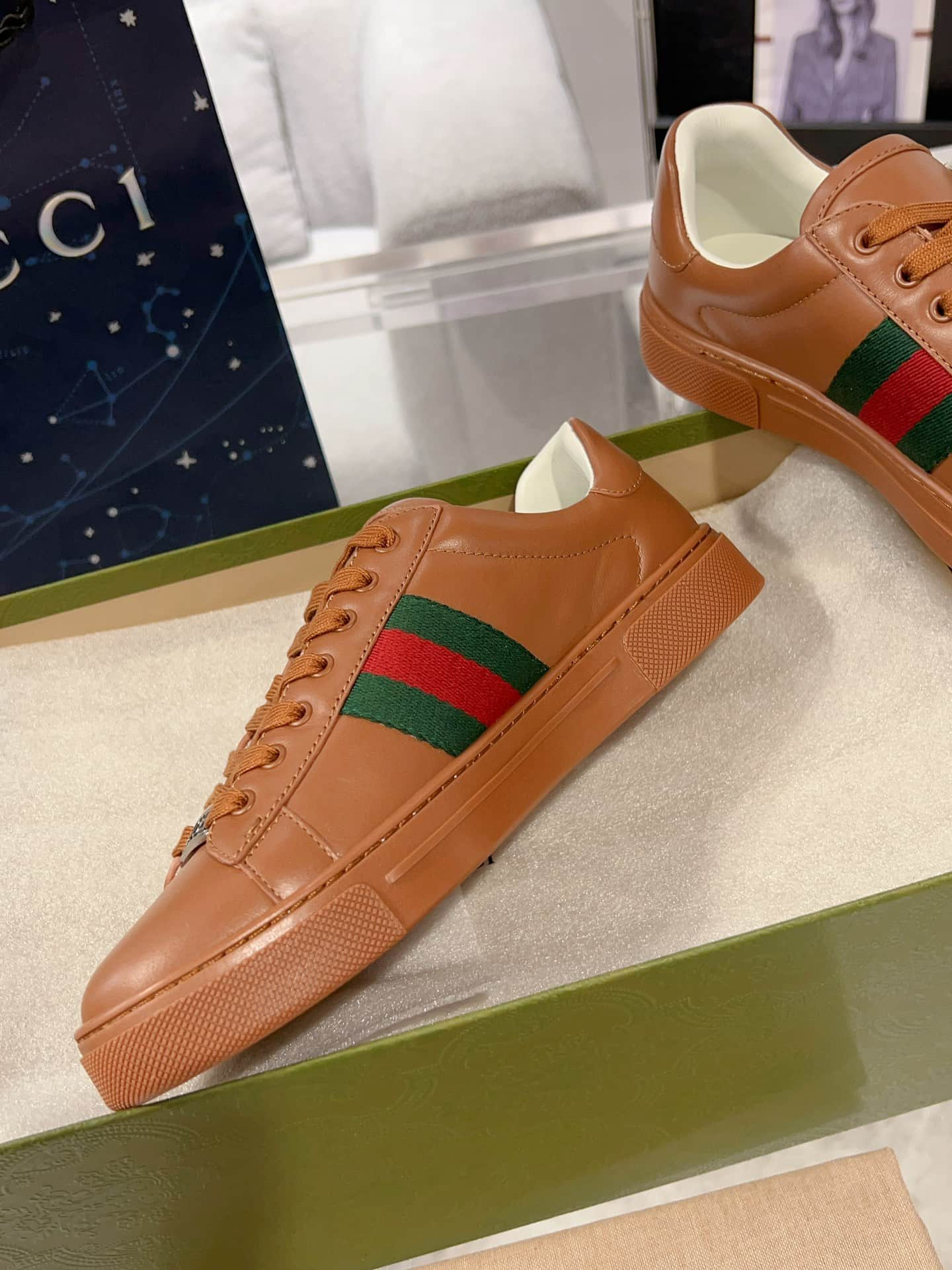 Gucci Ace Men Women Low-top Sneaker 